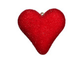 Herz Tiffany 3D rot 10 x 10 x 4,5cm