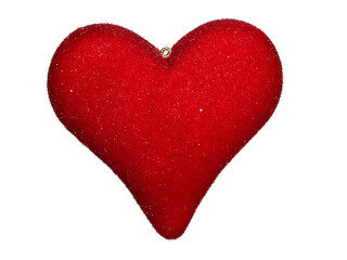 Herz Tiffany 3D rot 18 x 18 x 7,5cm