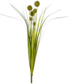 Kugelgrasbusch grün 70cm zum Stecken