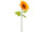Sonnenblume Tiffany H 65cm Ø 24cm, orange