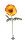 Mohnblume Giant orange 108cm, Ø 28cm