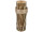 Bambus Topf / Vase hängend natur, 24 x 8 cm, H 41cm
