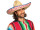 Sombrero Salvatore Ø 52cm natur/bunt