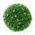 Graskugel mit Blüten Ø 25cm grün-weiss