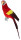 Papagei Tropic sitzend rot 11 x 8 x H 34cm
