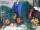 seagrass hanger green/blue 100cm