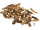 Treibholz gemischt im Netz natur-braun, 1kg, 6 - 12cm