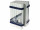 Kiste Holz Maritim blau-weiss, 20 x 12,5 x 11cm