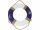 Rettungsring blau-weiss Ø 50cm, T 8cm