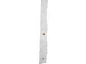 Netz "Sand" mit Muscheldeko blau-braun 15 x 160cm