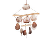 Muschel-Mobile Treibholz natur, B 38 x H 45cm