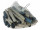 Treibholzstücke im Netz blau-weiss, 6 - 13cm, 250g