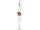 Muschelgirlande mit Seestern natur-weiss, L 200cm