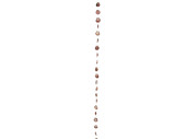 Muschelgirlande Calico Clam natur-rot, L 200cm
