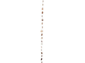 Muschelgirlande Calico Clam natur-braun, L 200cm