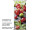 Textilbanner Tomatoes grün/rot 75x180cm Schlauchnaht oben+unten