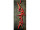 Textilbanner Chili scharf schw./rot 75x180cm Schlauchnaht oben+unten