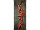 Textilbanner Chili scharf schw./rot 75x180cm Schlauchnaht oben+unten