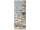 Textilbanner Seesterne/Netz blau-weiss 75x180cm Schlauchnaht oben+unten