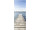 Textilbanner Bootssteg blau-weiss 75x180cm Schlauchnaht oben+unten