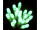 Batterie-Lichterkette 20 LED grün, opt. Blinkmodus Kabel transp., 1,9m, Timer