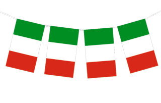Italien Flagge an Holzstab  Volksfestartikel Berlin, 2,38 €