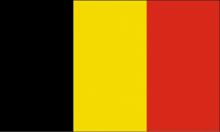 Flagge Belgien 90 x 150cm Polyester-Stoff