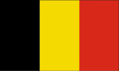 Flagge Belgien 90 x 150cm Polyester-Stoff