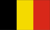Flagge Belgien 90 x 150cm Polyester-Stoff