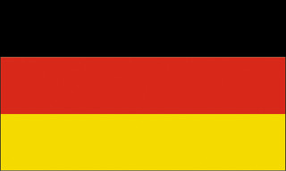 Flagge Deutschland 90 x 150cm Polyester-Stoff