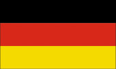 Flagge Deutschland 90 x 150cm Polyester-Stoff