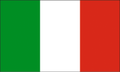 Flagge Italien 90 x 150cm Polyester-Stoff