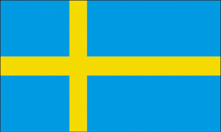 Flagge Schweden 90 x 150cm Polyester-Stoff