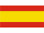 Flagge Spanien 90 x 150cm Polyester-Stoff