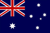 Flagge Australien 90 x 150cm Polyester-Stoff