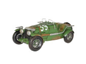 Auto 1933 Black Mille Metall grün 35 x 15,5 x 13cm