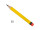 Bleistift XXL gelb Styrofoam 120 x 12 cm