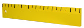 Lineal XXL gelb Styrofoam 100 x 17,5 x 3 cm