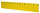 Lineal XXL gelb Styrofoam 100 x 17,5 x 3 cm