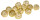 Drahtbälle gold Ø 6cm, 12 Stück