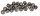 Drahtbälle schwarz Ø 4cm,  24 Stück/Pack