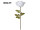 rose XXL, h 115cm, fleur Ø 40cm, blanc