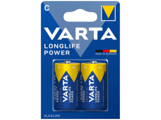 VARTA Longlife Power 4914 Batterien, 1.5V Baby/C/LR14,  2 St., 7800mAh