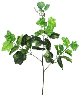 Weinblattzweig Vino grün 60cm, 3-tlg., Blätter 7-10cm