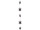 Spinnen-Kette Scream 7-tlg. schwarz, Watte, beidseitig B 12 x L 150 x T 1cm