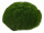 moss stone flocked green 20 x 22 x 8cm