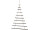 wooden ladder tree form for hanging height 75cm