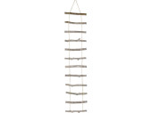 Holzleiter-Hänger 110 x 24cm natur-weiss
