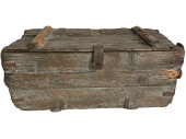 Holzkiste Deckel Antik-Art L braun/grau/vintage B 71 x H...