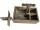 Holztragekiste "Antik-Art", braun/vintage, 6-fach unterteilt, L 31 x B 21 x H 11cm